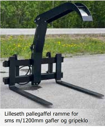 Pallegaffel med gripeklo