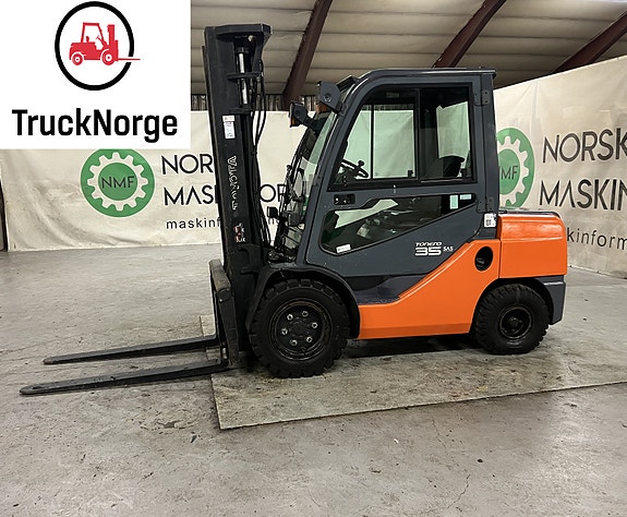 Toyota 52-8FDJF 35 #FRI LØFT#LØFTEHØYDE 4,7METER# TAR INNBYTTE# GOD STAND#