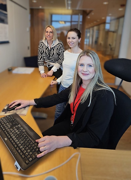 ...saman med gode kollegaer i innan ei rekke fagfelt og ulike bedrifter og segment.