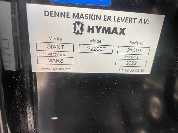 Giant 2200 Elektrisk 7 of 7