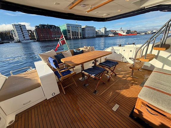 Fairline Squadron 65 CAT C18. Oppgradert Navi. Hydrauliske holdtrøstere. Skipsre 30 of 30