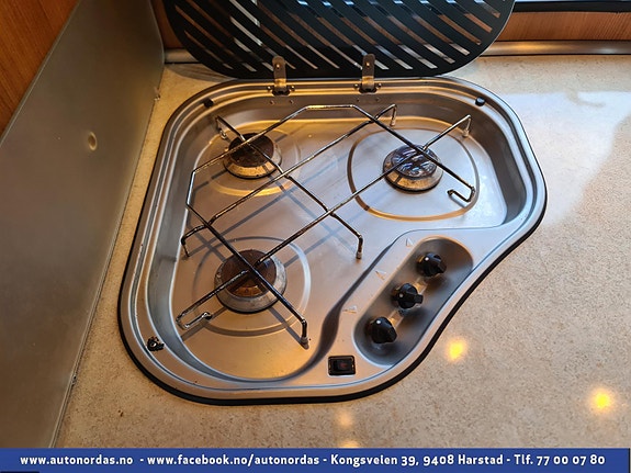  3 stk gassbluss med el tenner