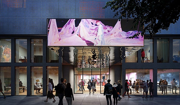 Bilde fra konkurransen. Hlm arkitektur & HowarthTompkins. Illustrasjon MIR