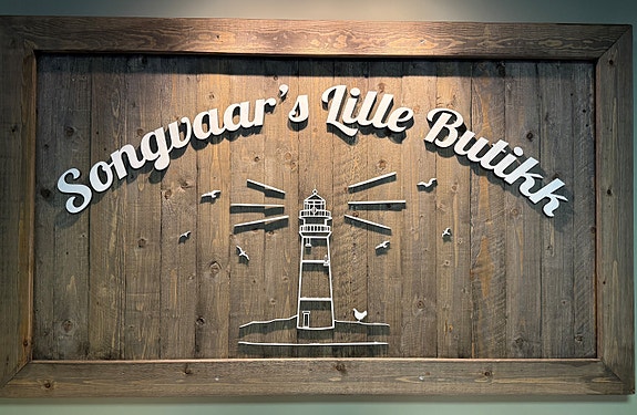 Nyåpnet egen butikk i nabobygget som er en flott arena for arbeidstrening