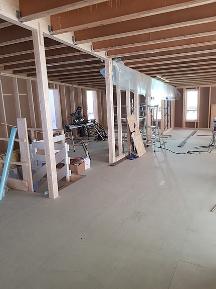 Ombygging av enebolig fra saltak til funkisstil