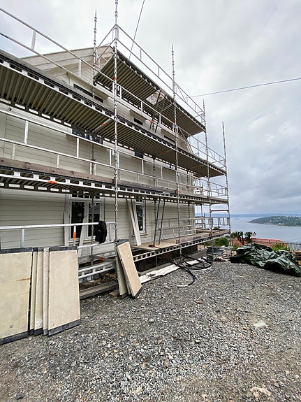 Ombygging av enebolig på Nordstrand