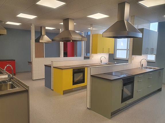 Nytt skolekjøkken