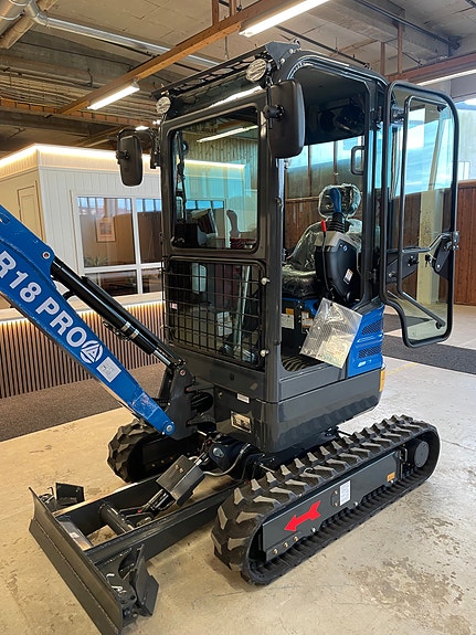 Rippa R18PRO, 1.9tonn med kubota motor D902 og hytte. 20 of 22