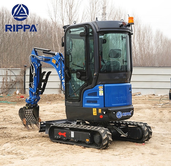 Rippa R18PRO, 1.9tonn med kubota motor D902 og hytte. 6 of 22