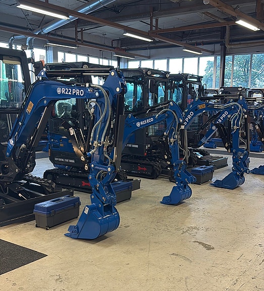 Rippa R18PRO, 1.9tonn med kubota motor D902 og hytte. 13 of 22