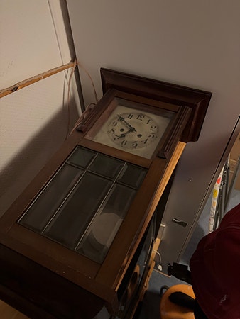 Gustav Becker antikk vegg-ur