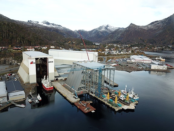 Utbygging av skipshall nr3