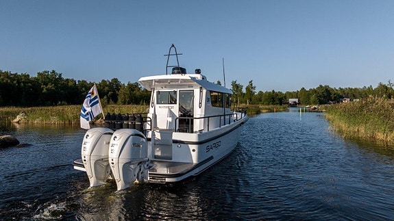 - NYHET - SARGO 31 med YAMAHA - SIDEPORT - 2 CABINER - 25 of 30