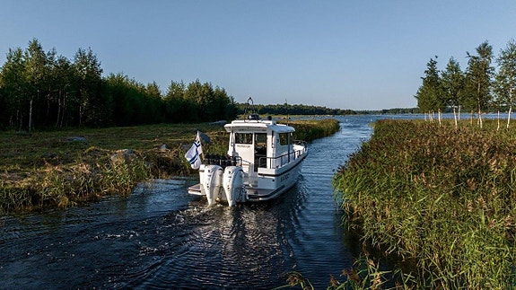 - NYHET - SARGO 31 med YAMAHA - SIDEPORT - 2 CABINER - 27 of 30