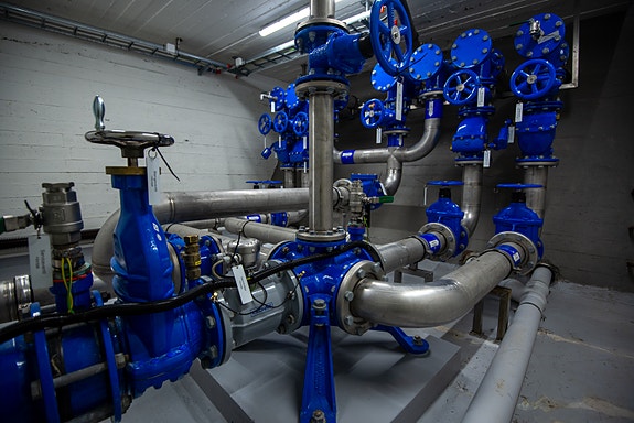 Høydebasseng for vannforsyninga i Bergen