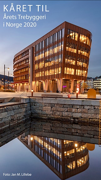 Skipet kontorbygg
Kontorbygg i massivtre, miljøklassifisert til BREEAM-NOR Excellent.