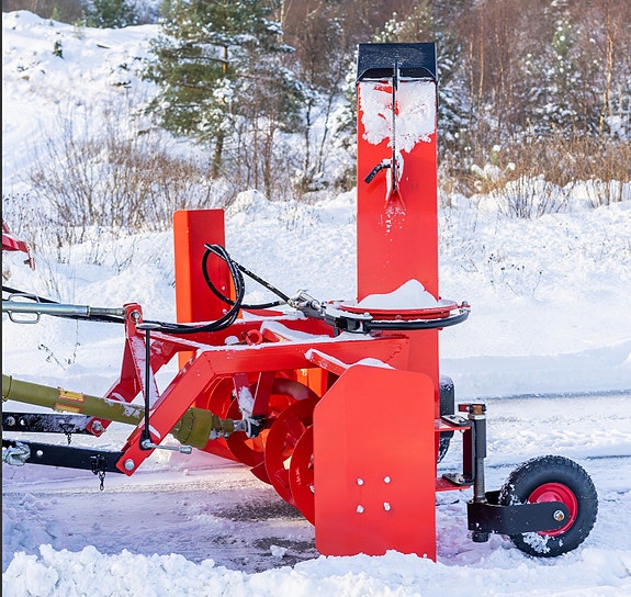 Snøfres traktor