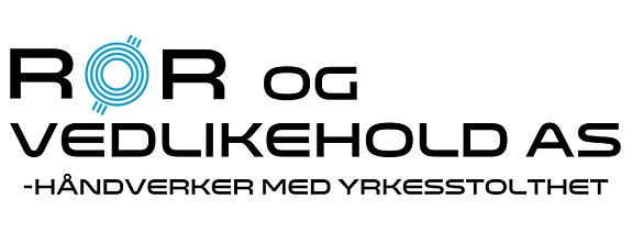Rør og vedlikehold as logo