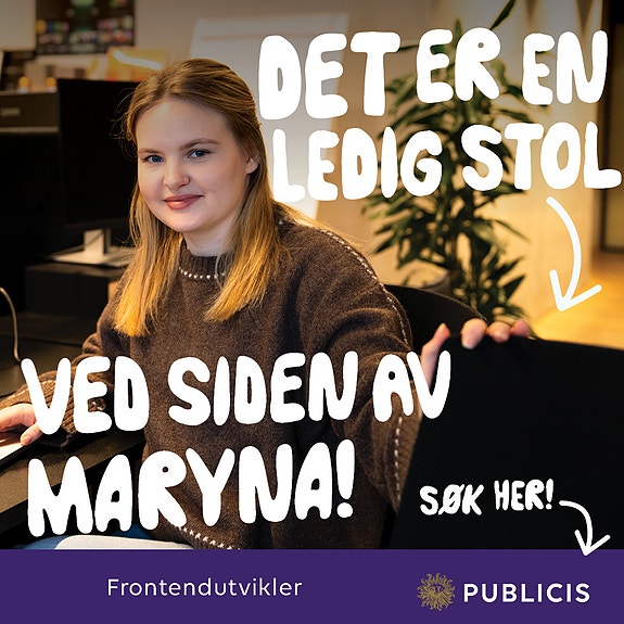 Bilde 1 av 8 i jobbannonse-galleriet