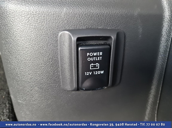  12v uttak bagasjerom