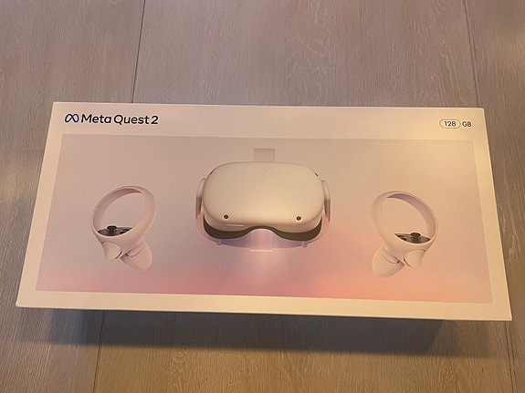 VR briller - Meta Quest 2 - 128 GB med elitestrap | FINN-torget