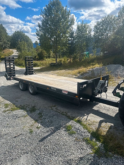 JPM Agri low loader maskintralle