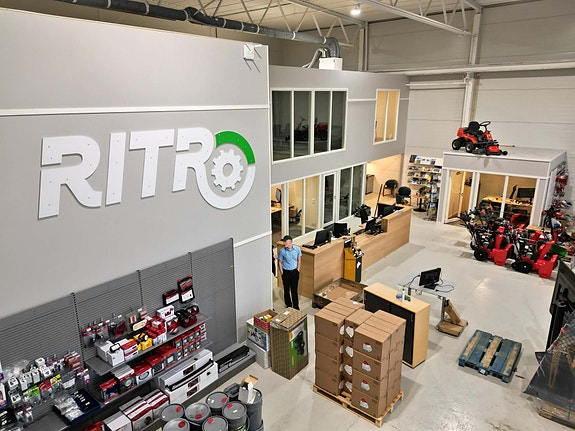 Butikken begynner og ta form