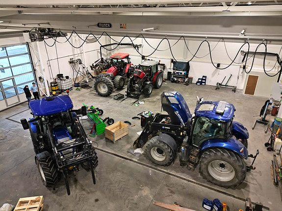 Romslig og moderne verksted på 500m2