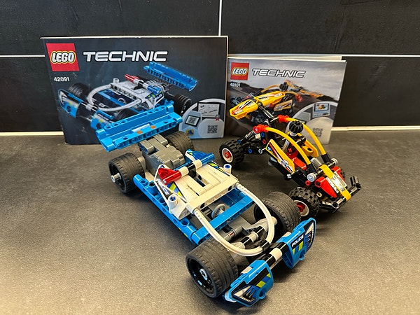 Lego Technic 42091 og 42101