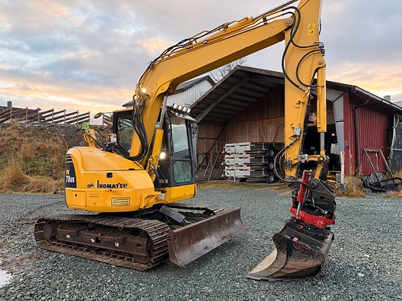 Komatsu PC78-8 rototilt / sentralsmøring / ny service - RESERVERT 4 of 5