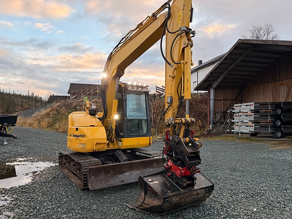 Komatsu PC78-8 rototilt / sentralsmøring / ny service - RESERVERT 5 of 5