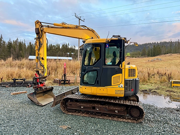 Komatsu PC78-8 rototilt / sentralsmøring / ny service - RESERVERT 3 of 5