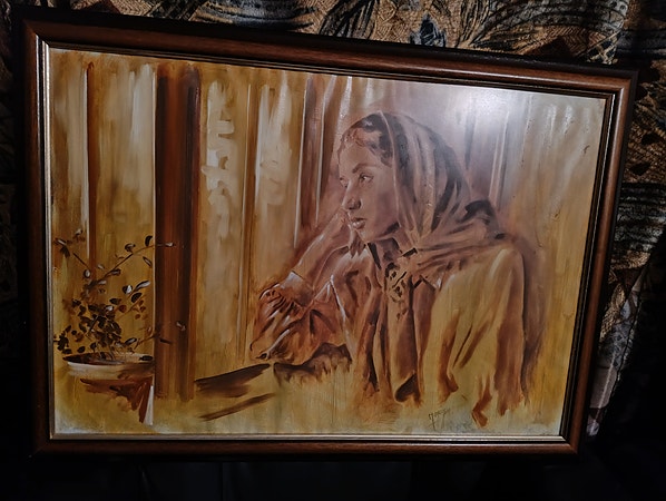 Signert kunst til salgs