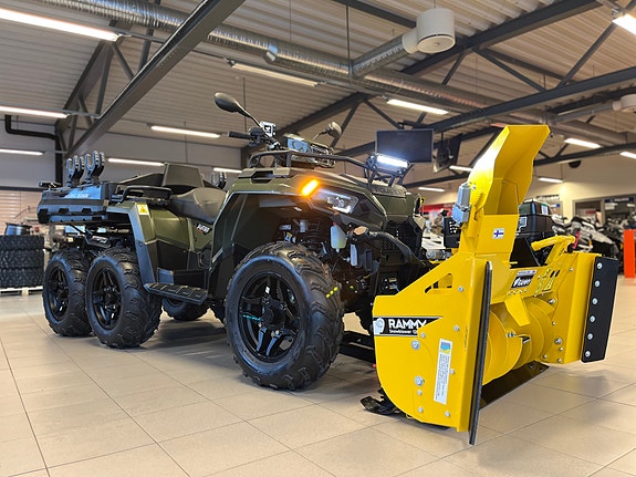 Polaris Sportsman 6x6 570 EPS / RAMMY / ELEKTRISK SPREDER / ++