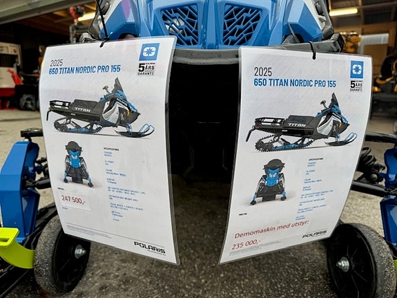 Polaris Titan Nordic Pro Adventure 650 155 DEMO 6 of 13