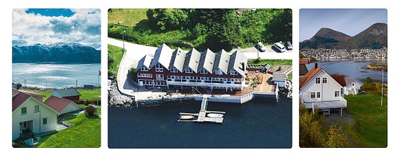 Våre tre kollektiv i Måløy