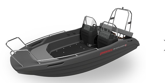 Pioner 16 Explorer  -  Mye utstyr / Mercury 50 ELPT Kampanje på Mercury. 9 of 9