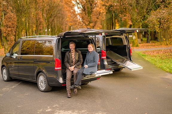 Líf har en flåte av topp moderne elektriske bårebiler. Og flere hyggelige kollegaer.