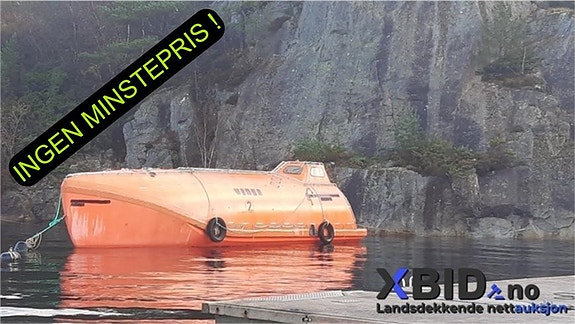 Viking Norsafe Rednings båt skall selges 15m lang