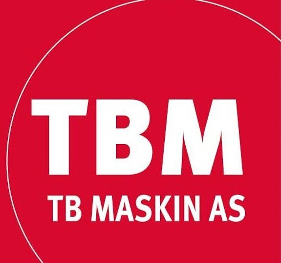 TB Maskin as logo