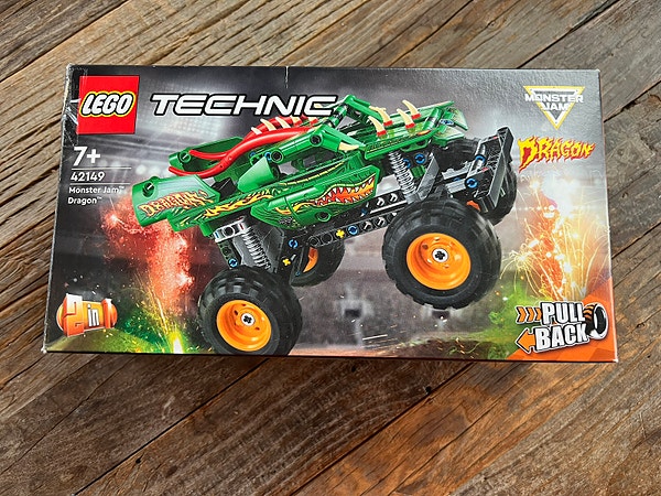 Lego Technic 42149 - Monster Jam Dragon | Krodillebuggy