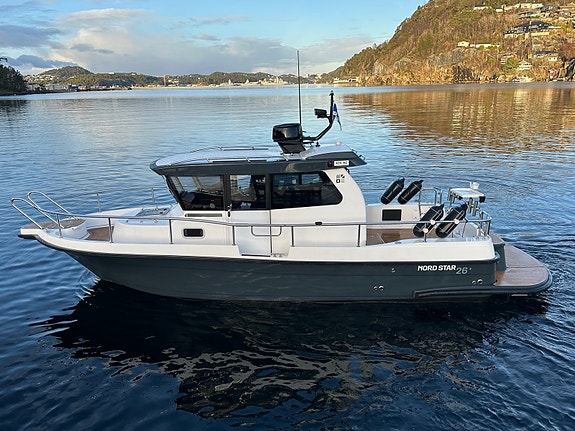 Nordstar 26+ - VP 320 DPI, autopilot, AIS, radar, skipsreg. Innbytte 10 of 30