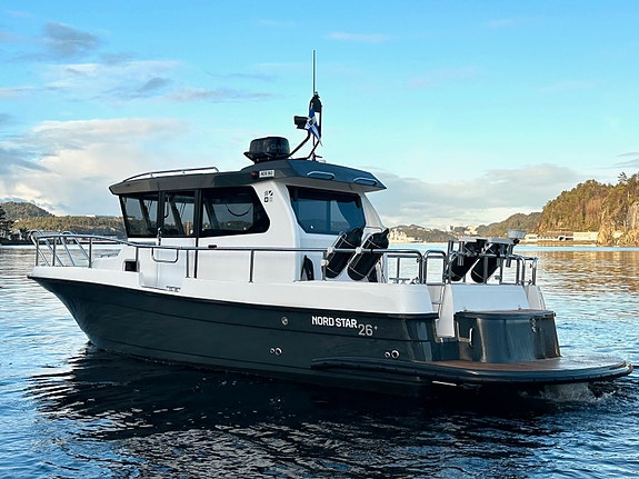 Nordstar 26+ - VP 320 DPI, autopilot, AIS, radar, skipsreg. Innbytte 6 of 30