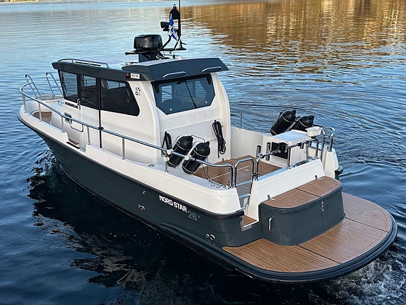 Nordstar 26+ - VP 320 DPI, autopilot, AIS, radar, skipsreg. Innbytte 13 of 30
