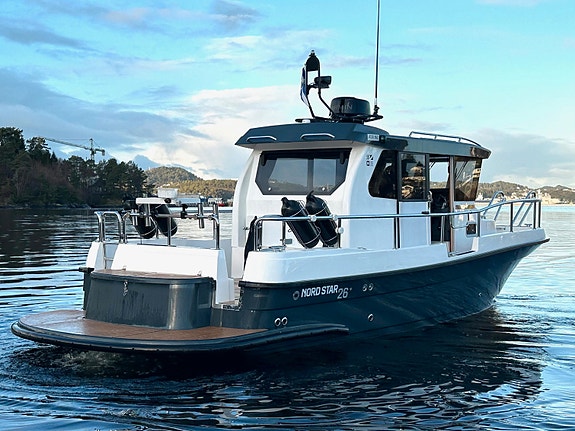 Nordstar 26+ - VP 320 DPI, autopilot, AIS, radar, skipsreg. Innbytte 9 of 30
