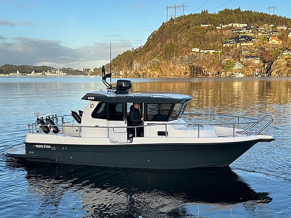 Nordstar 26+ - VP 320 DPI, autopilot, AIS, radar, skipsreg. Innbytte 2 of 5