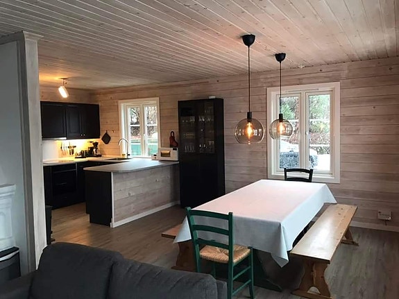 Sommerhytta, med båt, står til din og dine kollegaers disposisjon i Lyngdal.