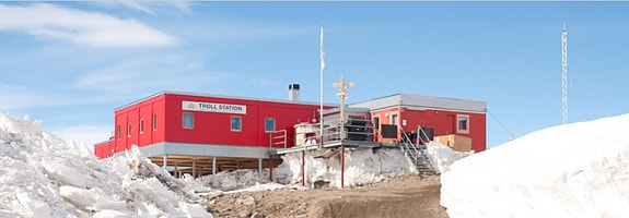 Troll forskningsstasjon i Antarktis