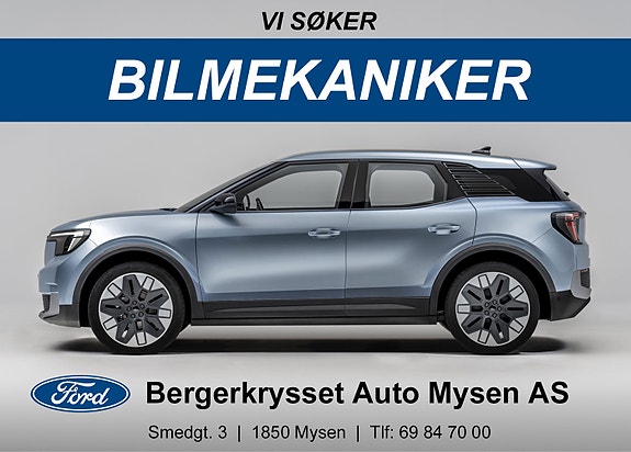 Vi søker bilmekaniker - bli med oss på laget videre!