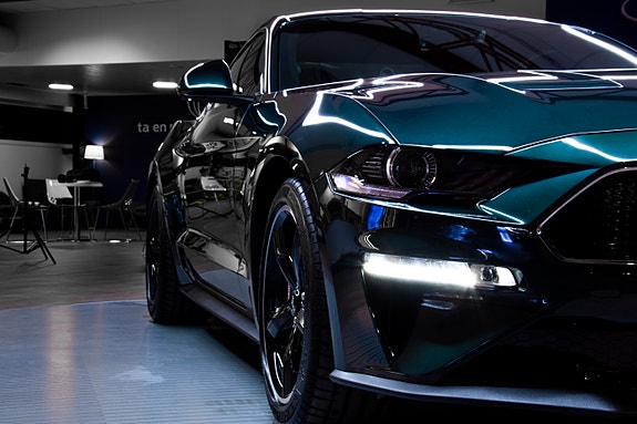 Bergerkrysset Auto Mysen AS har solgt en rekke Mustang med V8. Blant annet solgte bedrfiten 3 stk. Mustang Bullitt, som var flest salg av denne spesialmodellen fra en enkeltforhandler i Norge